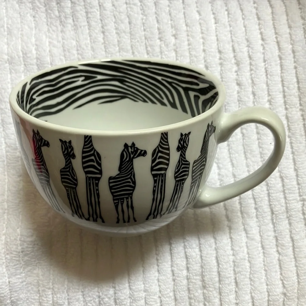 Pier 1 zebra mug